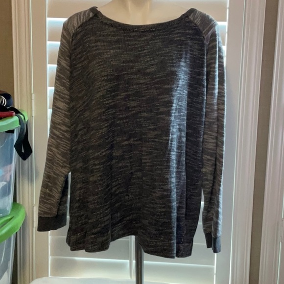 Champion Men's Crewneck Sweater - Black and Gray - Picture 1 of 7